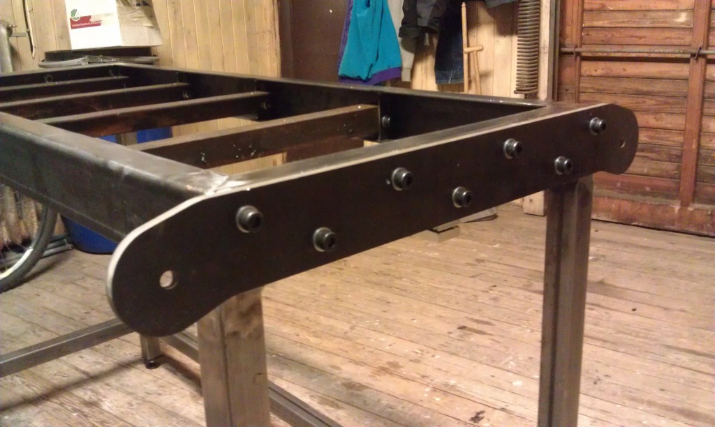 The mount for the rails for my x-axis