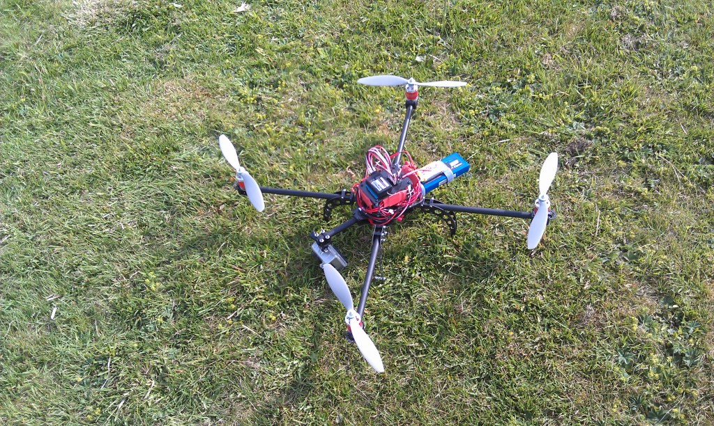 All assembled and ready for the first flight All assembled and ready for the first flight